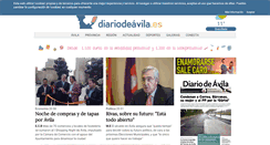 Desktop Screenshot of diariodeavila.es